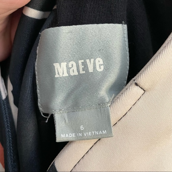 Anthropologie Amora dress Maeve scuba material large floral fit and flare size 6 - Picture 8 of 10